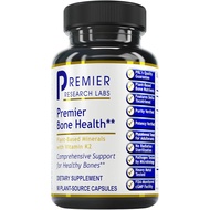 Premier Research Labs Premier Bone Health - Bone Health Vitamins, Bone Strength Supplement for Women