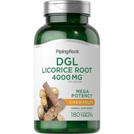 DGL Licorice Root | Deglycyrrhizinated 4,000 mg (180Tablets) สารสกัดรากชะเอม
