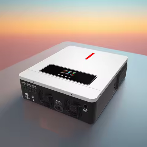DAXTROMN Mppt 4.2KW Hybrid Solar Inverter 24VDC Batteryless working PV input 90-450V Grid Tie Hybrid