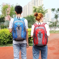 waterproof bag pack backpack woman Beg galas luaran anti-percikan gaya baru beg galas perjalanan fes