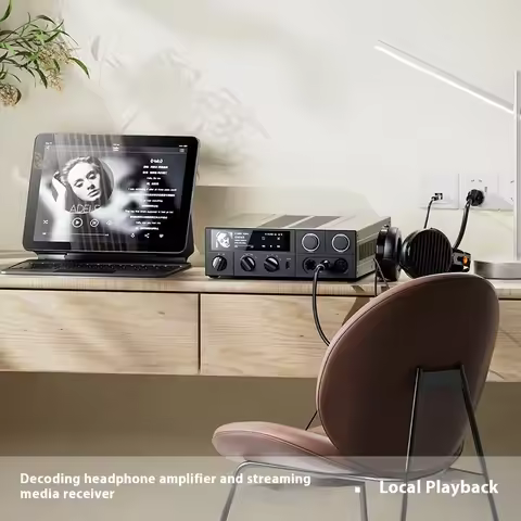 FiiO K15 Desktop HiFi DAC Headphone Amplifier AK4493S*2, XMOS XU316 PCM768kHz DSD512 2 USB/Optical/C