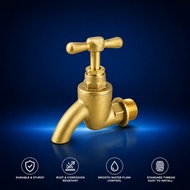 1/2" ELISE ITALY LIGHT DUTY BRASS BIB TAP