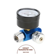CYMX Spray Paint Tool Regulator​, ​Adjustable​ ​1/4 Inch​ Air Pressure Regulator​, ​Pressure Gauge​ 