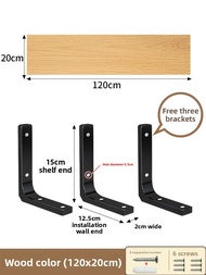 Suobai | Wall Shelf Wall Bracket Wall Hanging Partition Wall Surface Wall Hanging Layer Board Suspen