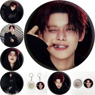 [TXT Cui Ranjun Mixtape < GGUM > Preview Photo Bar Badge Mirror Keychain Pendant Merchandise 98aljia