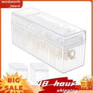 Acrylic Jewelry Box Organizer, with 20 Portable Anti Tarnish Jewelry Bags, Travel Jewelry Organizer,