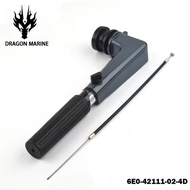 6E0-42111 Steering Handle Assy For Yamaha Outboard Motor 2T 4HP 5HP 6E0, 6E3 Series Hidea,HDX, 6E0-4