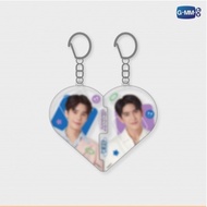 JIMMYSEA HEART PUZZLE ACRYLIC KEYCHAIN