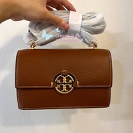 Real Shot Tory Burch Miller Small Shoulder Bag Brown