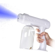 Wireless Fogging Machine Blue Light Nano Spray Gun Disinfectant Machine Spray Machine 800ml Ready Stock