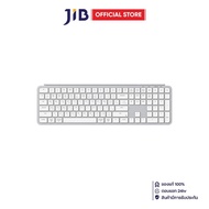 WIRELESS KEYBOARD (คีย์บอร์ดไร้สาย) KEYCHRON B6 PRO SCISSOR SWITCH NON-BACKLIT EN/TH - SILVER WHITE