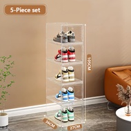 กล่องใส่รองเท้าฝาหน้า กรอบหน้า-หลัง สามารถใส่รองเท้า หรือของอเนกประสงค์ได้(Sizeใหญ่)