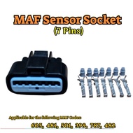 MAF Sensor Socket 7 Pins for Lancer Pizza GLXi Gen. 3 4G92, Adventure Gas MAF Code 605 481 482