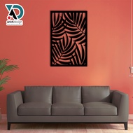 ARCHDESIGN frame hiasan dinding rumah hiasan cafe kafe minimalis PVC daun plant