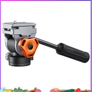 11lb/5kg Load Video Fluid Head Tripod Head Silky-Smooth Stable Camera Fluid Heads for     Camera ffe