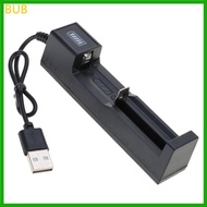 BUB 3 7V 1-slot 18650 26650 Lithium  Charger 1 Channel Smart  Charger