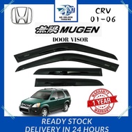 HONDA CRV S9A 2001 2002 2003 2004 2005 2006 MUGEN DOOR VISOR AIR PRESS SUN VISOR PROTECTION ACCESSOR