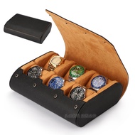 High-End Leather Watch Box Portable Travel Storage Case for Mechanical Watches Men Women Universal A