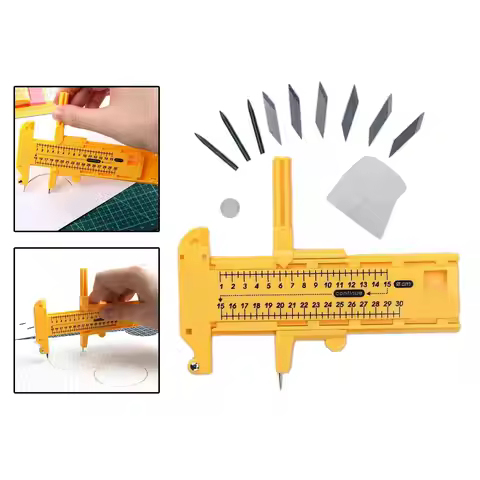 Cutting Knife Compass Circular Cutter Large Size Round Circle Knife Paper Photo Circle Cutter Compas