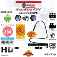Kamera USB Endoscope Android 2 Meter IP67 Waterproof 6 LED Camera Kabel Ultra Small Micro Cam Suport
