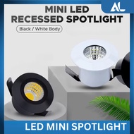 MINI LED SPOTLIGHT DOWNLIGHT 1W 2W 3W COB SPOT CABINET 1 WATT 2 WATT 3 WATT