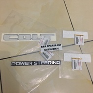 Sticker set colt l300 and power steering Cyclone 2 pieces original ktbORISINIL