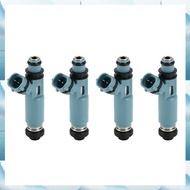[W F S B] 4PCS  Injectors 195500-4460 for  RX7 RX8 MX5 MIATA TURBO FC3S 52lb 550cc