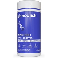 Upnourish NMN 500 NAD+ Booster 60 Capsules (Nicotinamide Mononucleotide)