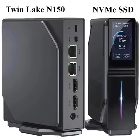 SZBOX S1 Alder Lake N97 Twin Lake N150 MINI PC Windows 11 DDR4 3200MHz 16GB 512GB Nvme SSD WIFI6 BT5