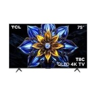 ทีวีคิวแอลอีดี 75 นิ้ว TCL (4K, QLED, GOOGLE TV) 75T8C (1293248)
