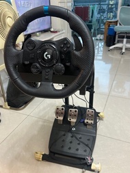logitech g923 軚盤&腳踏，連支架