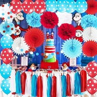 Dr Baby Shower Decorations/Dr Cat in The Hat Birthday Decorations/Thing 1 Thing 2 Birthday Decoratio