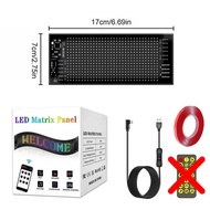 LED Matrix Pixel Panel Truck Eye Bluetooth APP Matrix Pixel Panel Night Light DIY Programmable Flexi