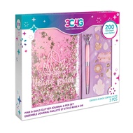 3C4G Pink & Gold Journal and Pen Set