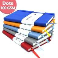 Dotted Bullet Journal 100 GSM A5 Notebook planner Stationery