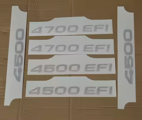 Car Body Decal Sticker Emblem For Toyota Land Cruiser FJ80 FJ100 LC80 LC100 4500EFI 4700EFI Accessor