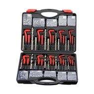 261 PCS Thread Repair Tools Tap Drill Bit Set Hand Self Tapping Thread Set Tapping Thread Set Repair