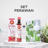 DHERBS SET PERAWAN HERBAL FOAM JUZ PERAWAN GOLD