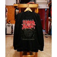 ORIGINAL DISTRO UNDERGROUND METAL LONG T-SHIRT - ORIGINAL DISTRO PRAPATAN REBEL METAL LONG T-SHIRT