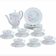 VANTAGE TEA SET 20 PCS PRIMROSE EMBOSSED