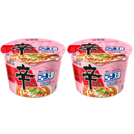 農心韓國版 玫瑰即食辛辣麵 碗裝108G X 2  (平行進口)