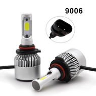 Hlxg LED Car Headlight COB Headlight 8000LM 9006/HB4 S2 Chip 2 PCS