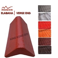 MONIER Elabana Universal Verge Tiles Verge Tile End Roof Tiles Fitting Atap