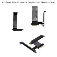 ADT-Link PCI-E 5.0 X4 To X16 Graphics Card Extension Cable Gen5 128Gbps High Speed With Baffle 1U Ex