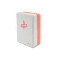 【Mukasa】EVA瑜珈磚 - 灰底/紅中 (圓角) - MUK-23426