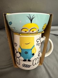 Minion 迷你兵團  小黃人 陶瓷碗連杯套裝