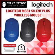 Logitech Mouse M331 Silent Plus Wireless Mouse