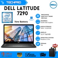 DELL LATITUDE 7290 7280, 7270, 7450 CORE I5 TOUCHSCREEN 32GB DDR4 RAM , 512GB M.2 8TH GEN LAPTOP
