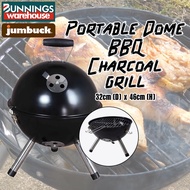 Bunnings Jumbuck Portable Dome BBQ Charcoal Grill 32CM (D) x 46CM (H) - #0038708