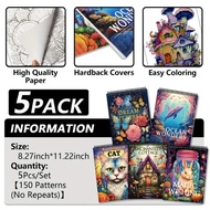 adult Coloring book 30 Pages Water (1 book)